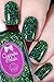 Emerald - green glitter holographic nail polish by Cupcake Polish