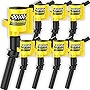High Performance Ford Ignition Coil Pack Set - 8 Pack Extra 15% Energy for F-150 F-250 F-350 4.6L 5.4L V8 DG508 DG457 DG472 DG491 EXPEDITION MUSTANG CROWN VICTORIA LINCOLN MERCURY (Yellow)