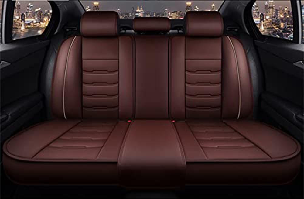 Cubiertas de Asiento para el automóvil Protector,Compatible para Hon-da Integra, Tapa del Asiento,E-Coffee