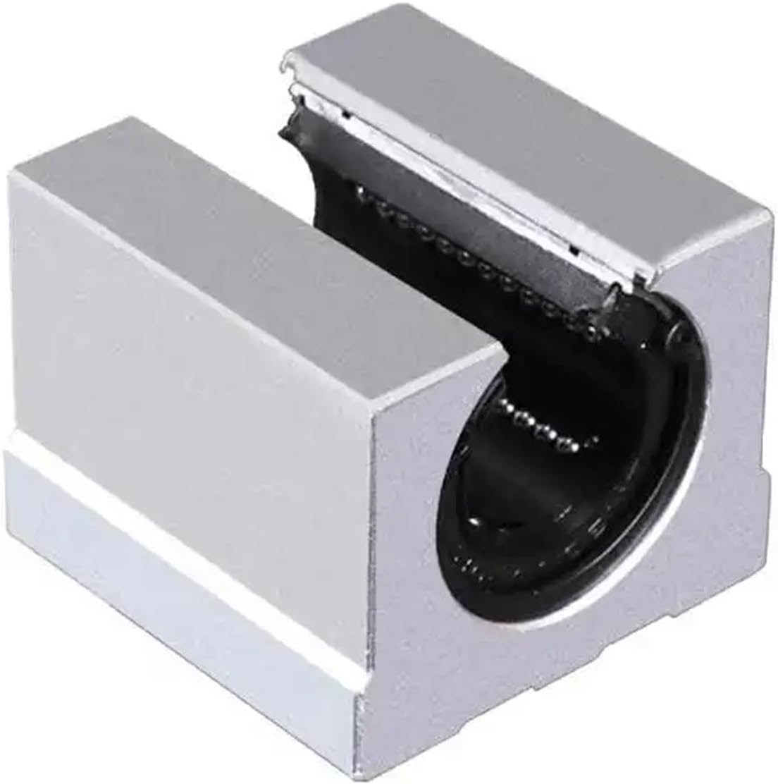 4pcs SBR16UU Aluminum Block 16mm Linear Motion Ball Bearing Slide Block Match Use SBR16 Linear Guide Rail CNC Parts