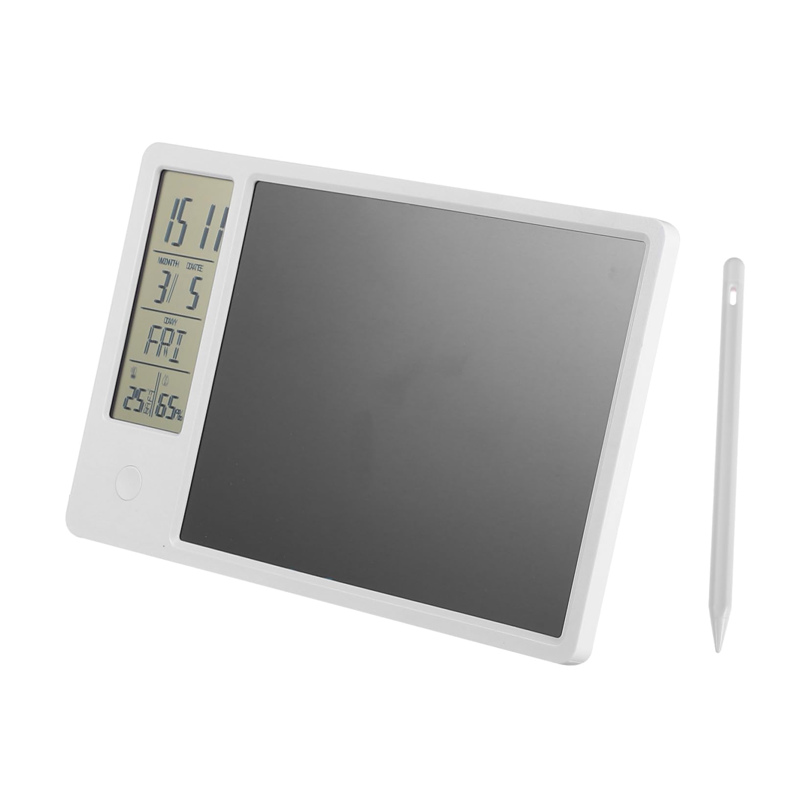 ORFOFE 1set Elettronico Scrittura Mano Termometro e Igrometro Lavagna Lcd Portatile Per e Casa Per Prevenire Cancellazioni Accidentali