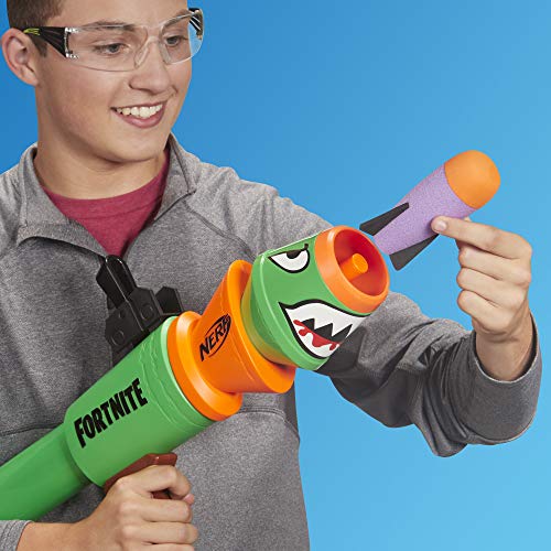 Lanca Dardos Fortnite Rl - Hasbro, Nerf, E7511, Verde e Laranja
