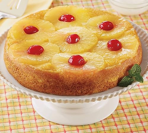 Andy Anand Sugar Free Traditional 9\" Pineapple Upside Down Cake, Amazingly Delicious, Divine, Amazingly Delicious, Ideal Gift for Women, Men and Kids, Delectable, Lightly Sweetened (2.6 lb) - Thumbnail 5