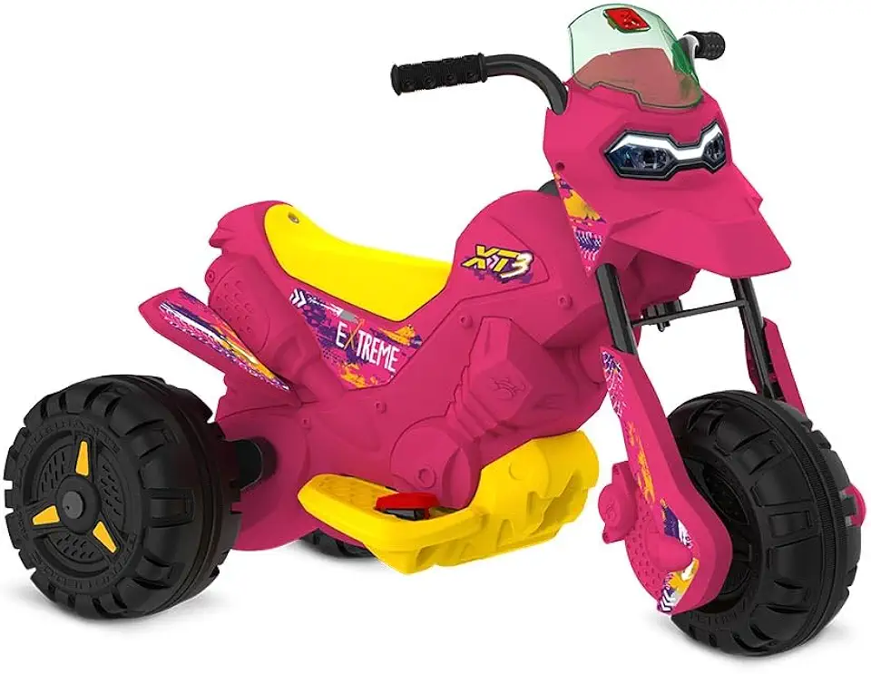 Moto XT3 Pink Eletrica 6V