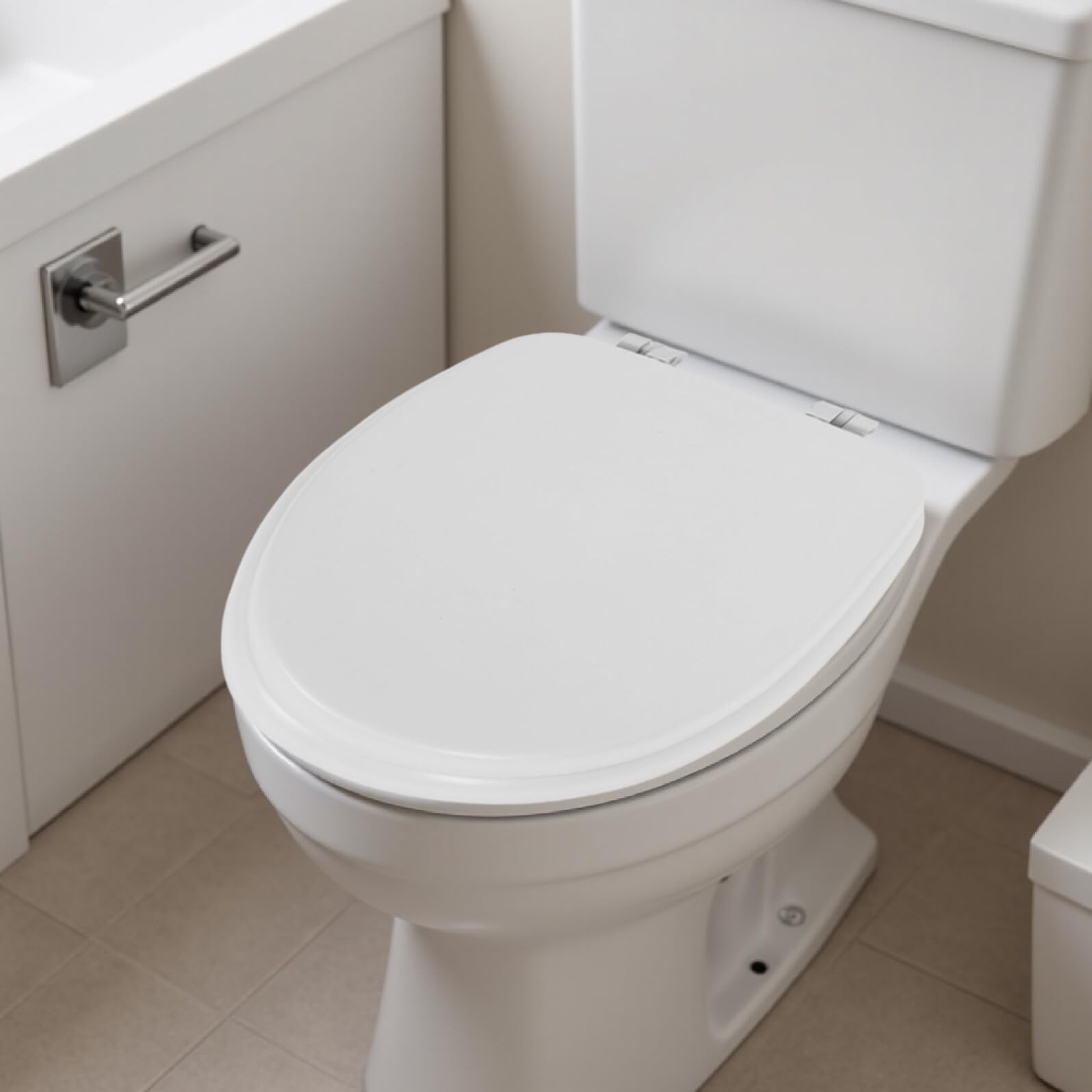 Aufblasbares weiches EVA-Toilettensitzkissen – klassisches rundes Design für Zuhause, Badezimmer, leicht zu reinigen und zu verwenden, perfekter Komfort für verbessertes Sitzerlebnis