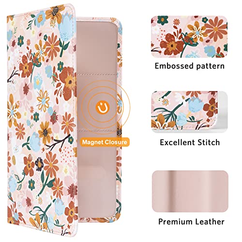 Image of CoBak Car Registration and Insurance Holder | Vehicle Glove Box Organizer, Auto Truck Compartment Document Case with Magnetic Closure for Insurance & Driver License