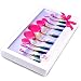 Oval Makeup Brush Set, 10pcs Oval Brushes Set for Beginners or Makeup Artist Makeup Brush Kit for Foundation Contour Powder Blush Conceler Eyeliner Blending Brush Packed with Box