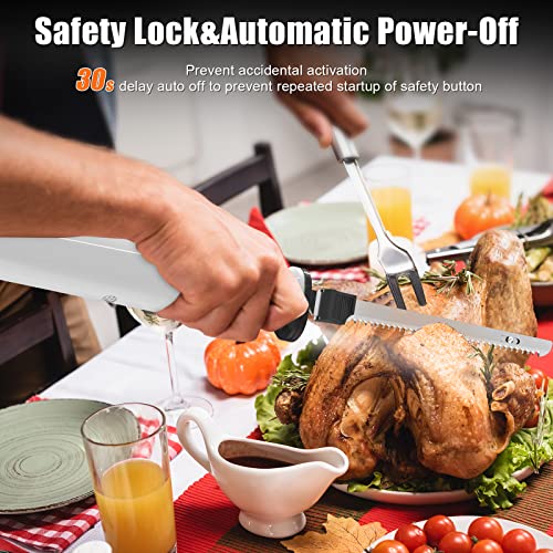 image for ENERTWIST Cordless Rechargeable Electric Knife 1S Quick Start One-Hand