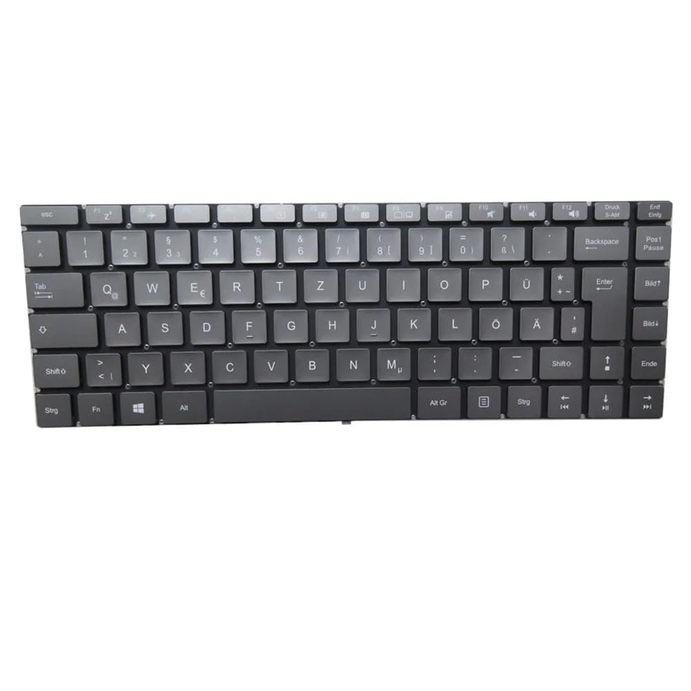 Klawiatura do laptopa MEDION AKOYA S6446 MD63420 MD63460 MD63430 Niemiecka GR Czarna/Szara(Gray)