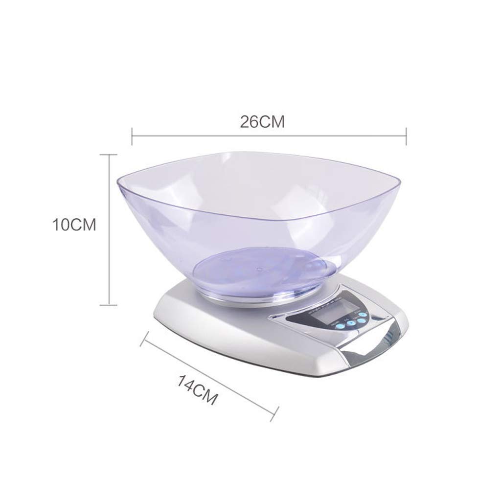 Genérico Balanza De Cocina con Precisión De 5 Kg/1 G