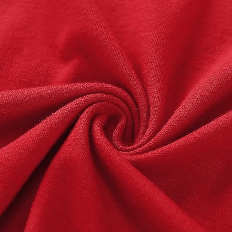 Merry Christmas Shirts for Women Funny Christmas Tree Graphic Print Holiday T Shirts - Image 6