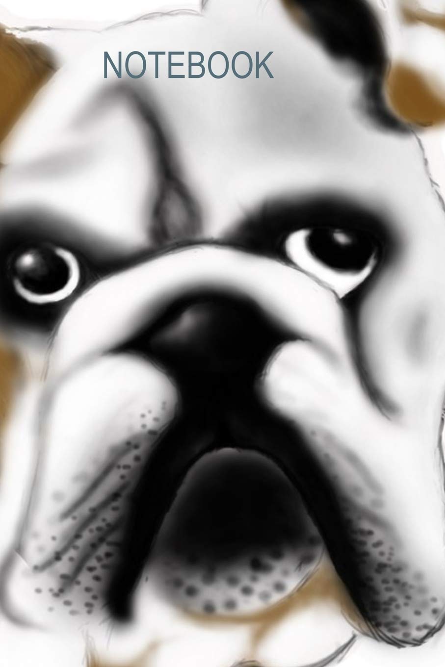 Notebook: Boxer Dog Lovers 6 x9 Inches 120 Pages College Ruled