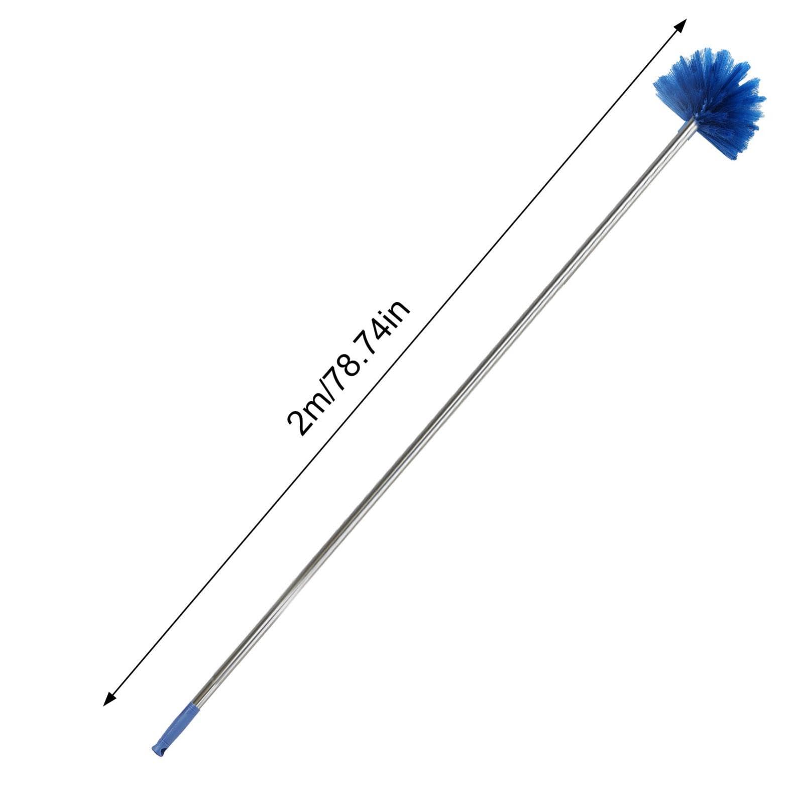 Cepillo De Tela De Araña - Plumero Extensible De Telarañas, Limpiador De Cepillo De Cabeza Lavable | Plumeros De Limpieza Resistentes Extensibles Con Poste Largo, Cepillo De Limpieza Para Quitar Telar