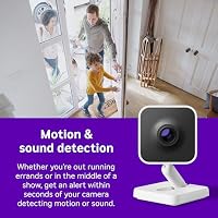 Roku Indoor Camera, Home Security with 1080p HD Color Night Vision, 2-Pack — image 6