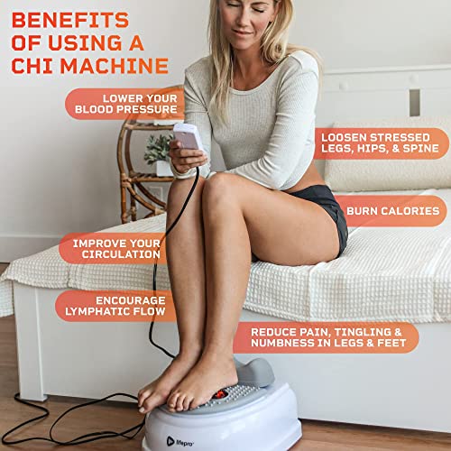 Lifepro Chi Machine - Chi Swing Machine For Passive Aerobic Leg Exercises - Exercise While Sitting Or Laying Down With The Mediripple Leg Shaker. #TOP3