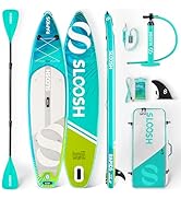 SLOOSH Inflatable Stand Up Paddle Board, 11'6" Inflatable Paddle Boards with Premium Accessories,...