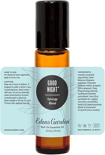 Miniatura 9 de Edens Garden Mezcla de aceites esenciales Good Night Synergy, 100 % puro grado terapéutico (sin diluir natural y homeopático aromaterapia, mezclas