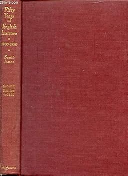 Hardcover Fifty years of English literature, 1900-1950,: With a postscript, 1951 to 1955 Book