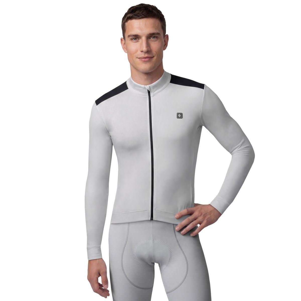 SIROKO - Maglia da Ciclismo Termica a Maniche Lunghe SRX M4 Poggio