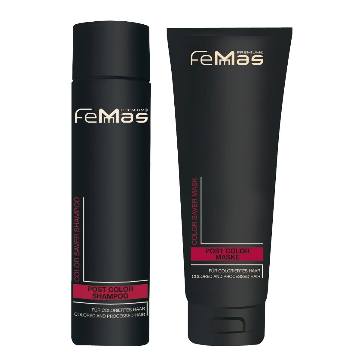 Femmas Brand Color Protection Shampoo & Mask Set for Colour Treated Hair 2x250 ml