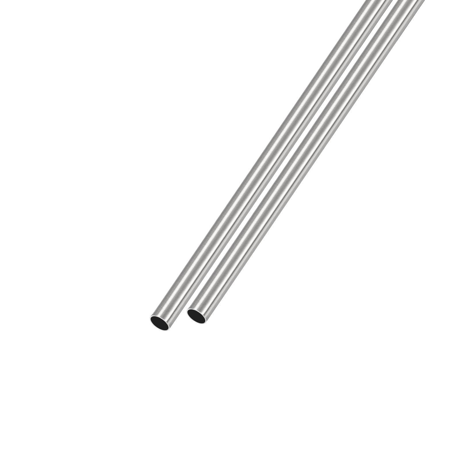 METALLIXITY 304 Edelstahl Rohr 3,2 Mm X 0,2 Mm X 300 Mm – 2 Stück, Nahtlos, Für DIY & Haus