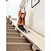 Stairslide 4-Pack Modular Indoor Slide for Home Staircases, White - Stair Attachment Ramps for Kids with Non-Slip Grip Bottom, Easy to Store, No Installation Needed
