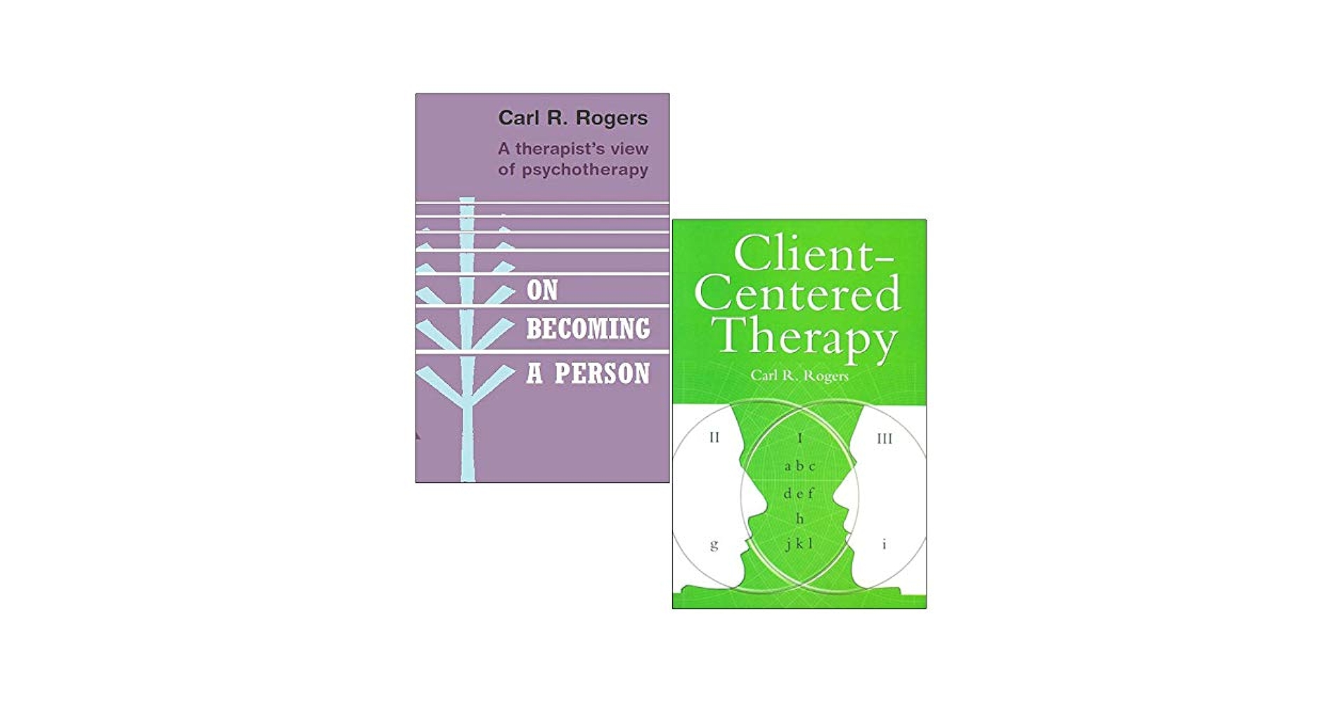 Carl Rogers Collection 2 Books Set (On Becoming a Person