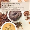 SKIN-FOOD-Black-Sugar-Mask-Wash-Off-352-fl-oz100g-Black-Sugar-Scrub-Sugar-Face-Scrub-to-Hydrate-and-Nourish-the-Skin-Exfoliating-Sugar-Scrub-Facial-Mask-Wash-Off-Sugar-Scrub SKIN FOOD Black Sugar Mask Wash Off 4.05 fl. oz.(120g) - Black Sugar Scrub - Sugar Face Scrub to Hydrate and Nourish the Skin - Exfoliating Sugar Scrub - Facial Mask Wash Off Sugar Scrub