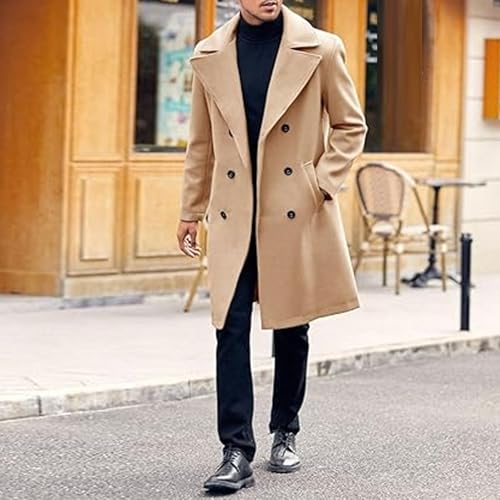 Sobretodo para hombre estilo casual de negocios miniatura 5