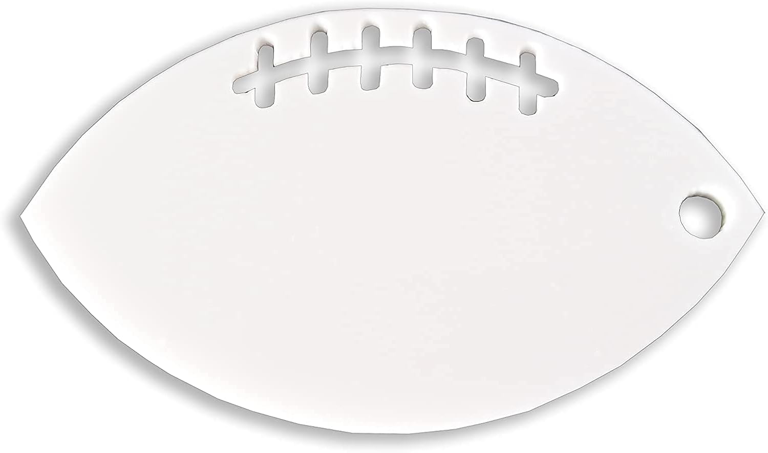 Subli-Cloth Subli-Acrylics Customizable Keychain Gift Sublimation Pack x 10units (Football)