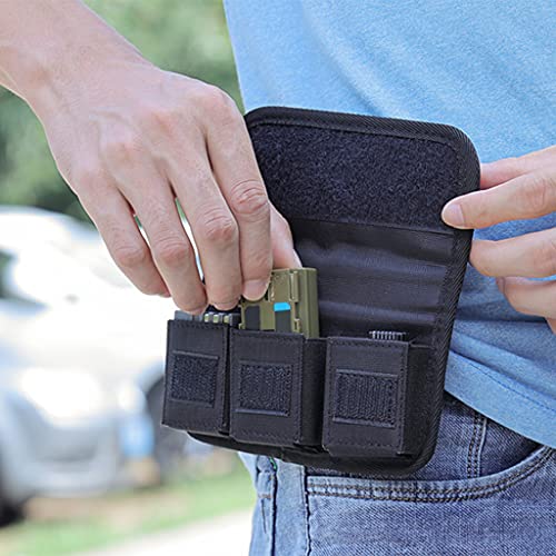 Foto DSLR Batterijhouder 3 Opbergtas, Camera Batterij Case met SD-kaarthouder Pouch - PLMN - Afbeelding 8