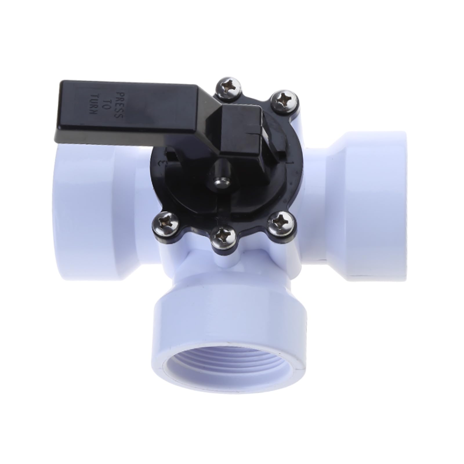 Válvulas desviadoras de piscina de 1 1/2 pulgadas, válvulas de repuesto roscadas hembra de 3 vías para desviador de piscina a manguera de 1.25 pulgadas y 1.5 pulgadas, accesorios de piscina, válvulas