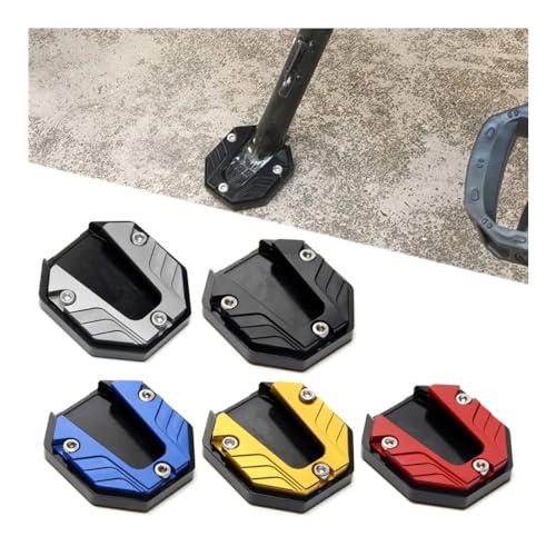 Support de plaque de stationnement moto pour éviter la chute