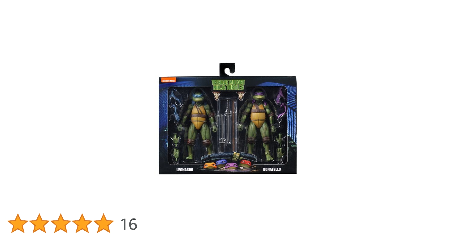 国内正規品 TMNTレオナルド 7インチ 1990ムービーver 豆魚雷