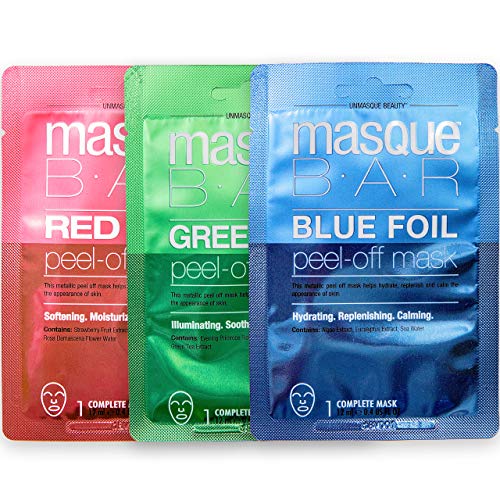 Masque Bar Gemstone Collection - Metallic Foil Korean Peel Off Face Masks – Made in Korea