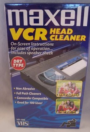 Maxell MAXELL DRY VHS CLEANER (Memory & Blank Media / AV Care)