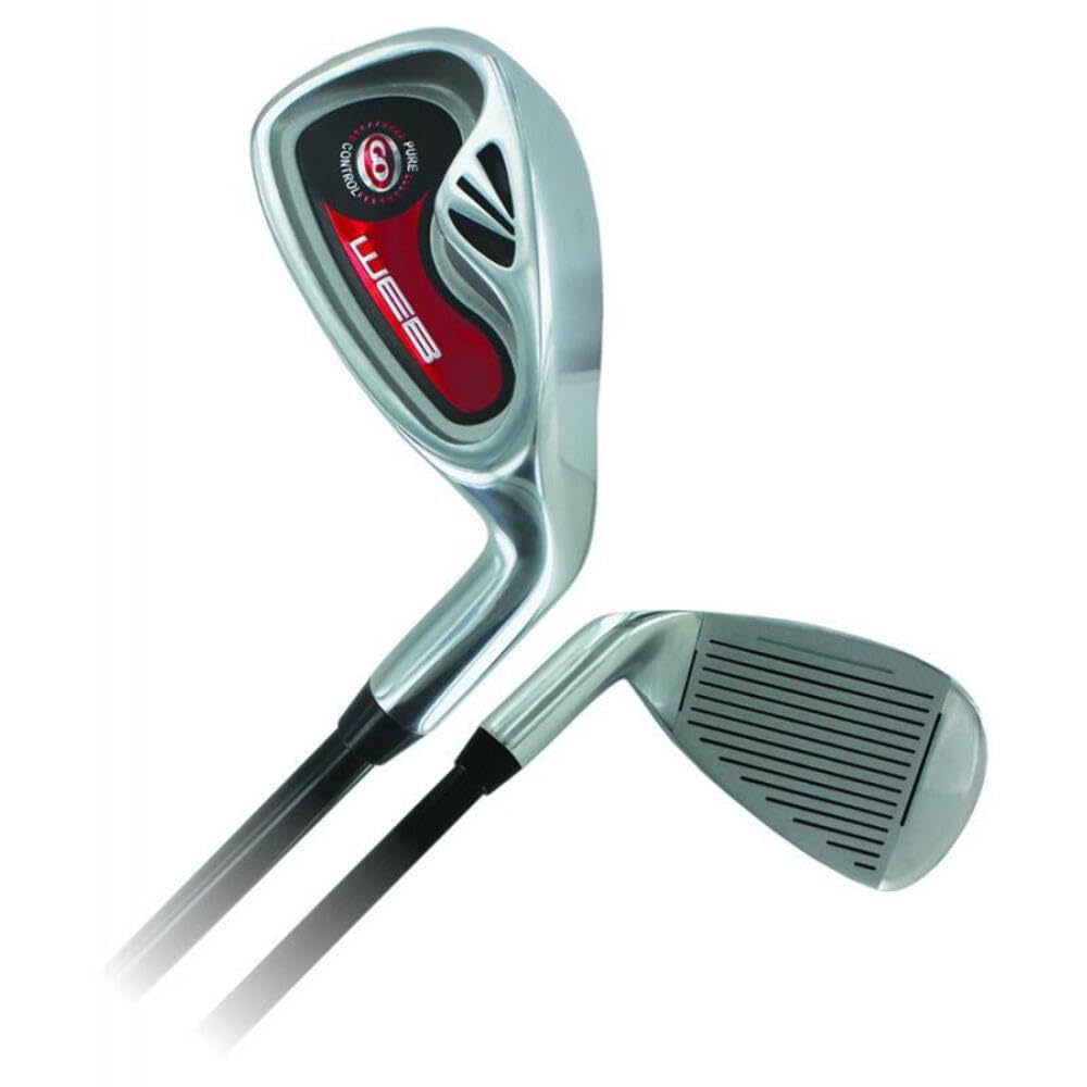 6 Iron (9-12yrs), Junior Web 6 Ferro Ragazzo, Unisex, Rosso