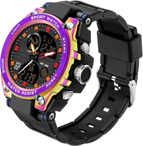 findtime Herren Uhren Sport Militär Große Armbanduhr Outdoor...