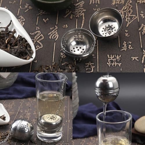 Infusor De Chá Peneira Inox Com Cabo Reforçado palha de Aço inoxidável, Para Cozinha, Shop Brasil