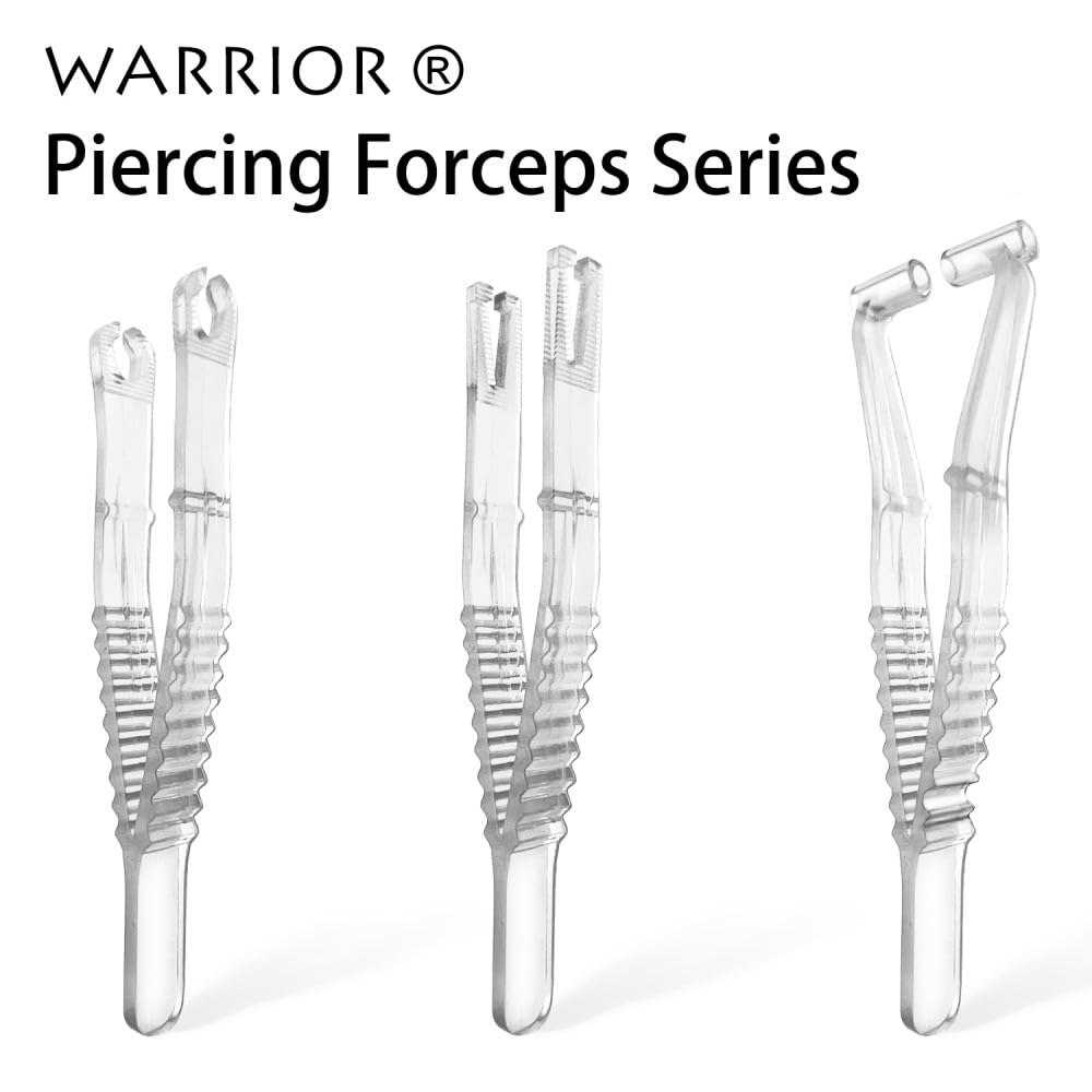 Alicates desechables estériles para perforar plástico 50 uds./10 uds. Alicates Warrior de un solo uso Abierto Oval