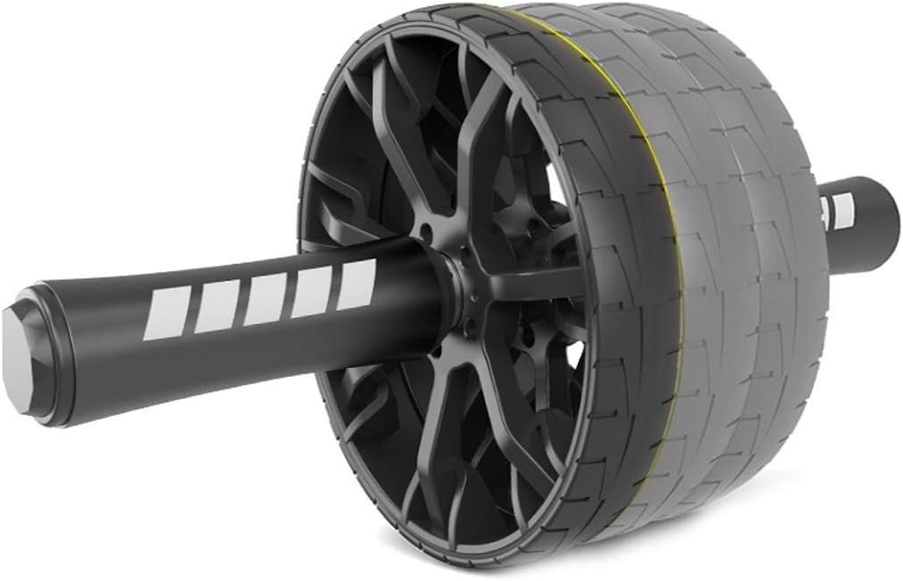 Home Gym Core Workout Roller Wheel Abdominal Exercise Training Fitness Equipment with Anti Slip Grips Wheels