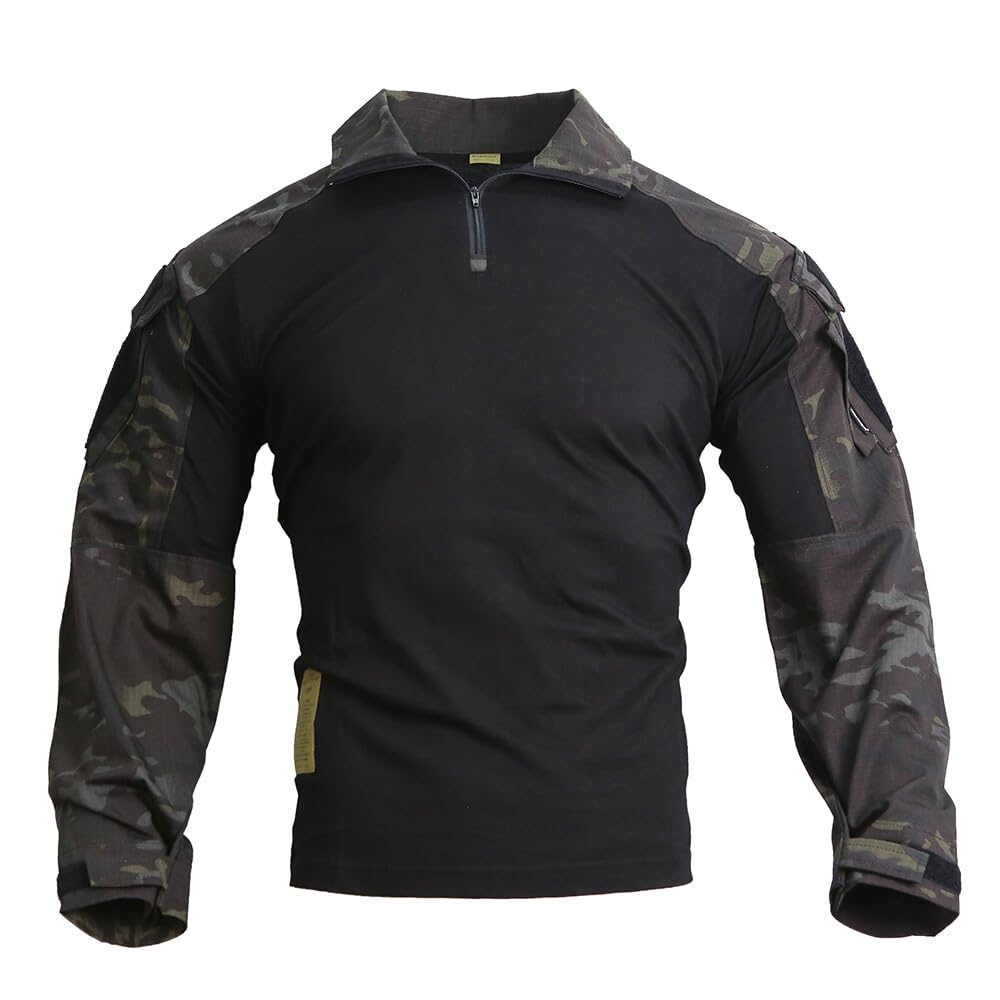 Amazon | EMERSON Cryeタイプ Gen3 G3 コンバット シャツ 迷彩服 M