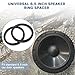 Fiegromech 6.5 Inch Plastic Car Speaker Spacer with 6.5
