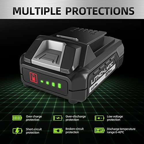 PHALANX 20Ah Lithium Ion Battery Upgrade Stable Energy