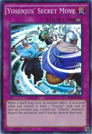 Yu-Gi-Oh!YU-GI-OH! - Yosenjus39; Secret Move (THSF-EN009) - The Secret Forces - Unlimited Edition - Super Rare