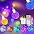 OMIKA Color Changing Globe String Lights USB Plug, 16.5ft 50 LEDs Crystal Bubble Ball Fairy Lights with Remote Timer Ambient Lighting for Girls Bedroom Home Xmas Halloween Party Decor (16 Colors)