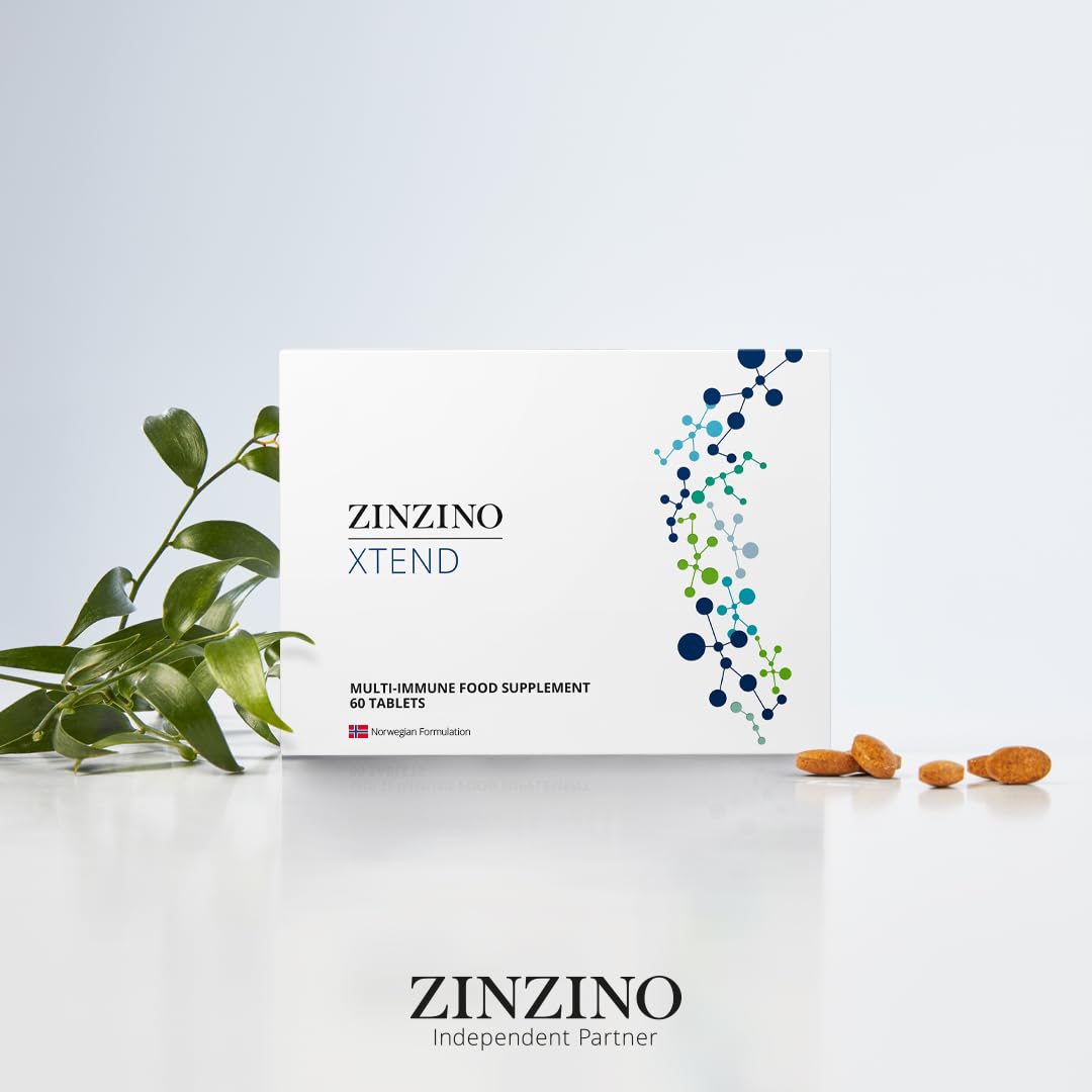 ZinZino Xtend Multivitamina: 23 Vitaminas y Minerales, 60 Tabletas
