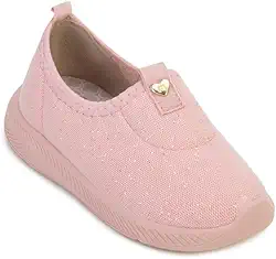 Tênis Molekinha Infantil Bebê Shine Comfy Diversão e Glitter