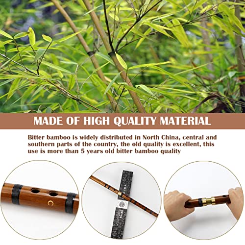 Bamboo Flute Musical Instruments Key C Wooden Flute Chinese Flute Instrument Chinese Bamboo Classic Musical Instrument For Kids Adults Beginners #TOP5