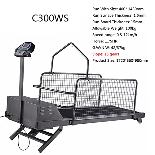 Dog Treadmill,Fitness Pet Slope Adjustment Treadmill Indoor Exercise